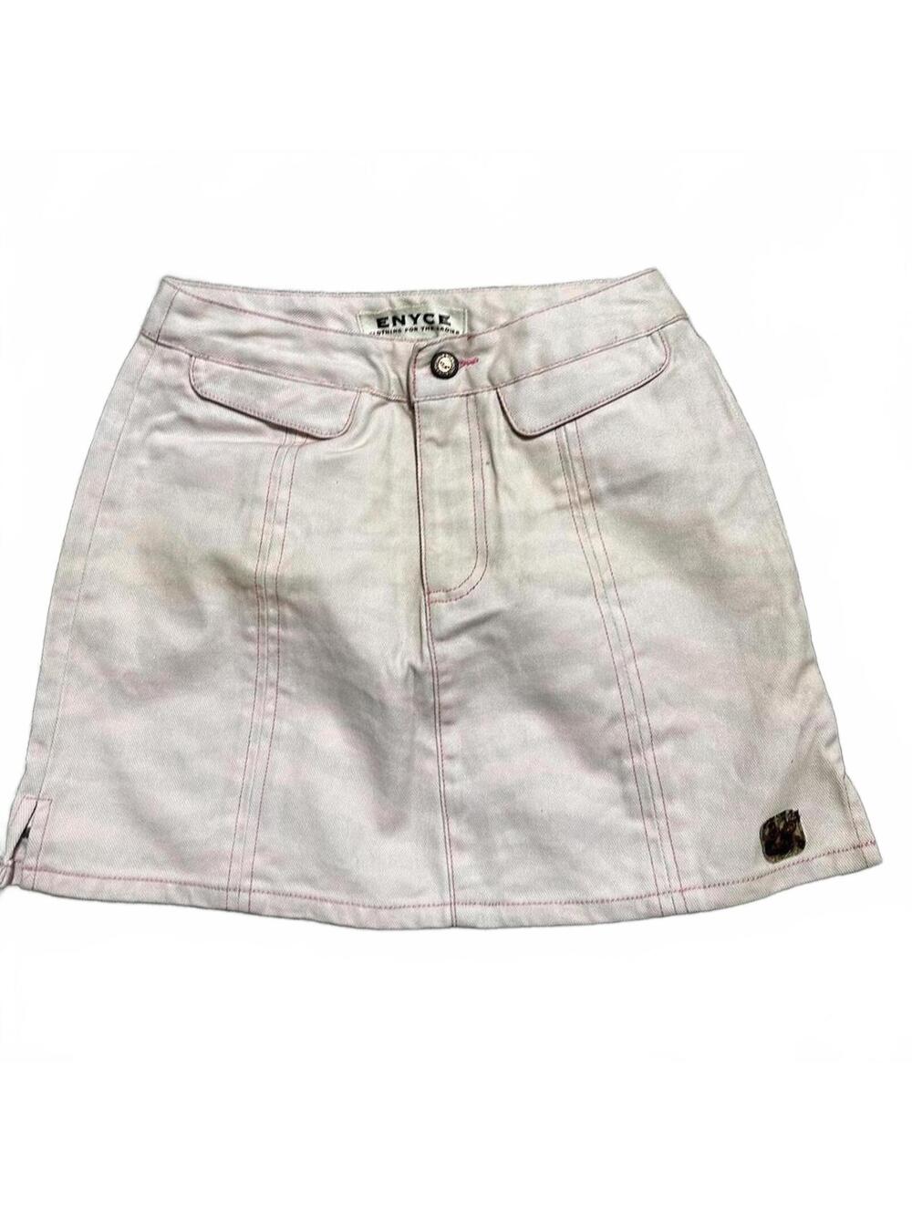 Y2K Streetwear Enyce Pink Mini Skirt Size 0